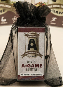 A-Game Male Herbal Solution | FREE Sample (1 time only)